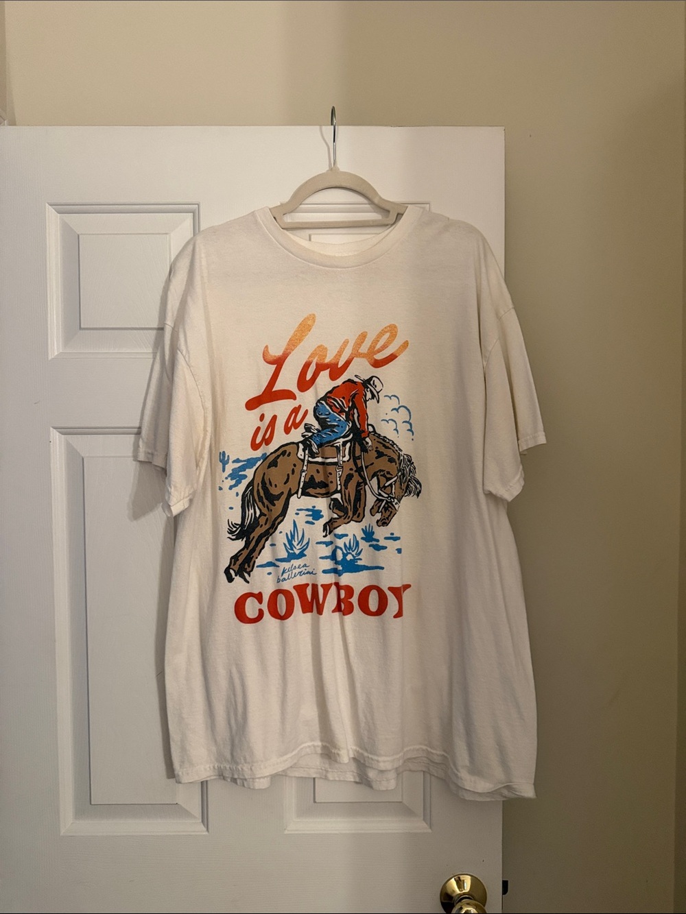 Kelsea Ballerini Love is a Cowboy Concert Graphic Tee